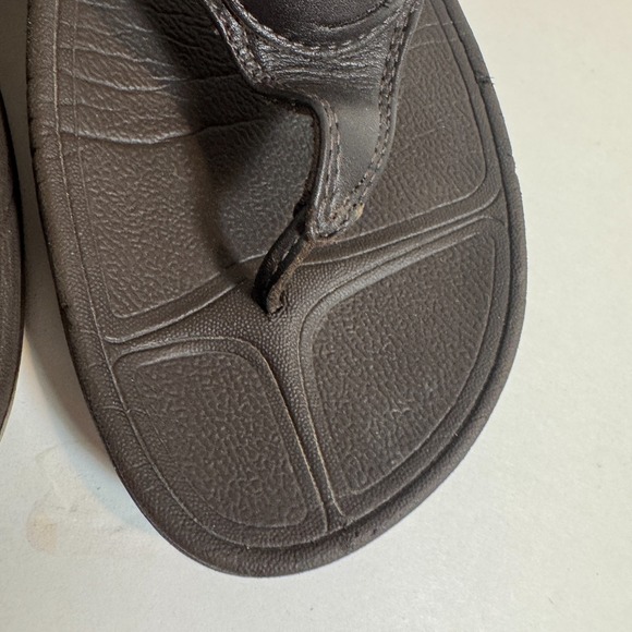 FitFlop Walkstar Brown Sandals  Toe Post Thongs Womens 7‎ - Picture 5 of 16
